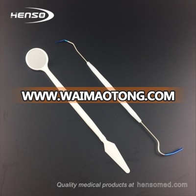 Disposable Stainless Steel Dental Oral Mirror Probes