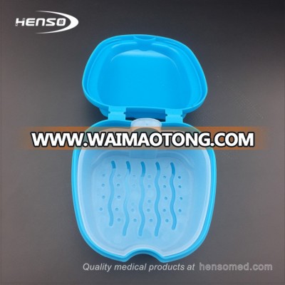 Portable Plastic Dental Denture Storage Box