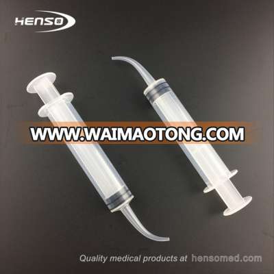 Curved Tip Plastic Dental Irrigation Syringe