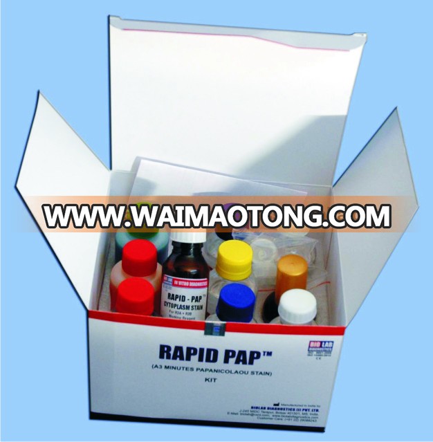 RAPID PAP STAIN KIT (RESULT in ONLY 03 MINUTES) For Cancer Detection