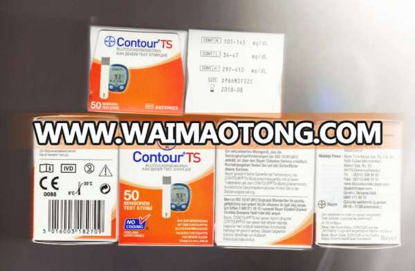 CONTOUR TS GLUCOSE 50 TEST STRIPS